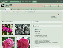 Tablet Screenshot of impaz0330.deviantart.com