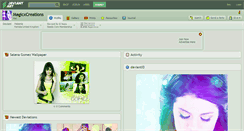 Desktop Screenshot of magicxcreations.deviantart.com