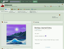 Tablet Screenshot of isisnamune.deviantart.com