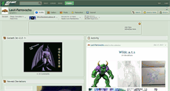 Desktop Screenshot of lexx-ferrovocho.deviantart.com