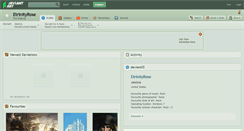 Desktop Screenshot of etrinityrose.deviantart.com