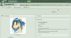 Desktop Screenshot of chromedragon360.deviantart.com