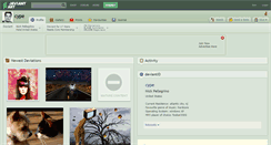 Desktop Screenshot of cype.deviantart.com