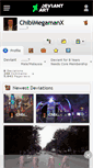 Mobile Screenshot of chibimegamanx.deviantart.com