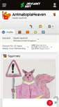 Mobile Screenshot of animatopiaheaven.deviantart.com