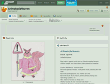 Tablet Screenshot of animatopiaheaven.deviantart.com