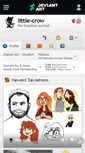 Mobile Screenshot of little-crow.deviantart.com