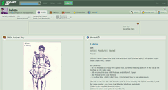 Desktop Screenshot of luixza.deviantart.com