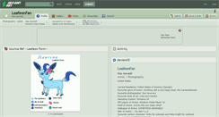 Desktop Screenshot of leafeonfan.deviantart.com