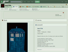 Tablet Screenshot of mechtek.deviantart.com