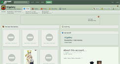Desktop Screenshot of ocgallery.deviantart.com