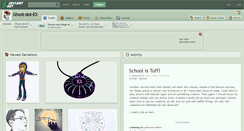 Desktop Screenshot of ghost-dot-ex.deviantart.com