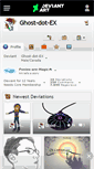 Mobile Screenshot of ghost-dot-ex.deviantart.com