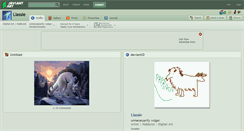 Desktop Screenshot of llassie.deviantart.com