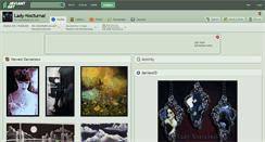 Desktop Screenshot of lady-nocturnal.deviantart.com