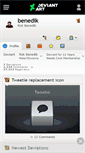 Mobile Screenshot of benedik.deviantart.com