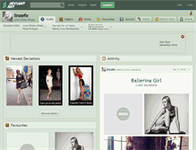 Tablet Screenshot of linoefe.deviantart.com