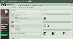 Desktop Screenshot of dirty-girls.deviantart.com