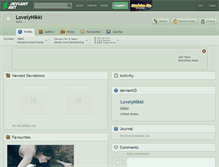 Tablet Screenshot of lovelynikki.deviantart.com