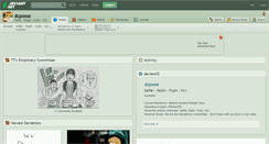 Desktop Screenshot of dcposse.deviantart.com