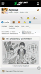 Mobile Screenshot of dcposse.deviantart.com