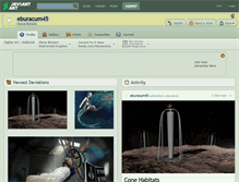Tablet Screenshot of eburacum45.deviantart.com