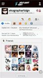 Mobile Screenshot of ekographartsign.deviantart.com