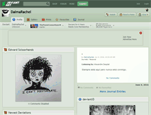 Tablet Screenshot of daimarachel.deviantart.com