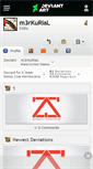 Mobile Screenshot of m3rkurial.deviantart.com