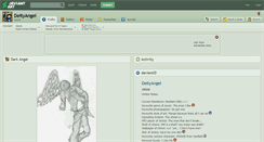 Desktop Screenshot of deityangel.deviantart.com