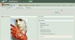 Desktop Screenshot of coco-kun.deviantart.com