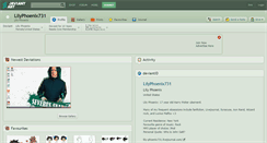 Desktop Screenshot of lilyphoenix731.deviantart.com