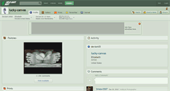 Desktop Screenshot of lucky-canvas.deviantart.com