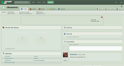 Desktop Screenshot of nikosalonen.deviantart.com