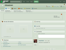Tablet Screenshot of nikosalonen.deviantart.com