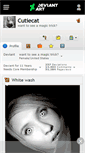 Mobile Screenshot of cutiecat.deviantart.com