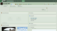 Desktop Screenshot of last-today-again.deviantart.com