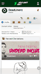 Mobile Screenshot of deadlinerz.deviantart.com
