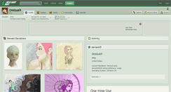 Desktop Screenshot of omizu69.deviantart.com