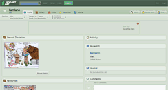 Desktop Screenshot of kamiano.deviantart.com