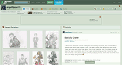 Desktop Screenshot of angelripper19.deviantart.com