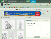 Tablet Screenshot of angelripper19.deviantart.com