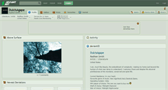 Desktop Screenshot of dulcisagape.deviantart.com
