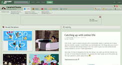 Desktop Screenshot of caramelcheese.deviantart.com