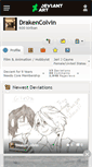 Mobile Screenshot of drakencolvin.deviantart.com