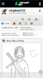 Mobile Screenshot of ninjabob333.deviantart.com