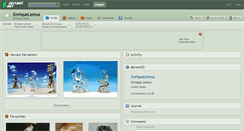 Desktop Screenshot of enriquelemus.deviantart.com