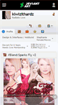 Mobile Screenshot of kiwizithardz.deviantart.com