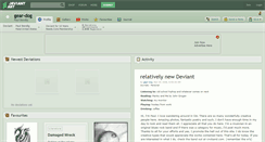 Desktop Screenshot of gear-dog.deviantart.com