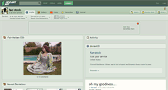 Desktop Screenshot of fae-stock.deviantart.com